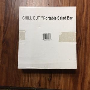 Brand new in box. Portable Salad / drink cooler